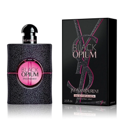 عطر بلاك اوبيوم نيون من ايف سان لوران او دي برفيوم للنساء 75 مل Black Opium Neon by Yves Saint Laurent Eau de Parfum for women